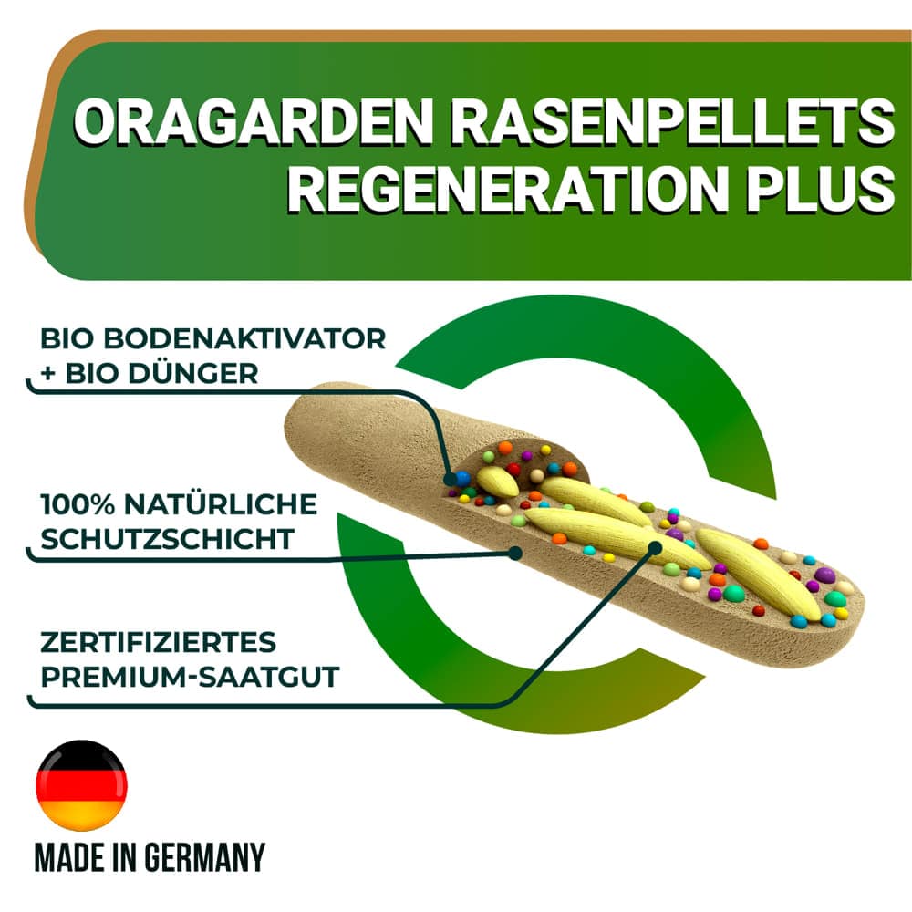 OraGarden Rasenpellets Regeneration Plus 10 kg