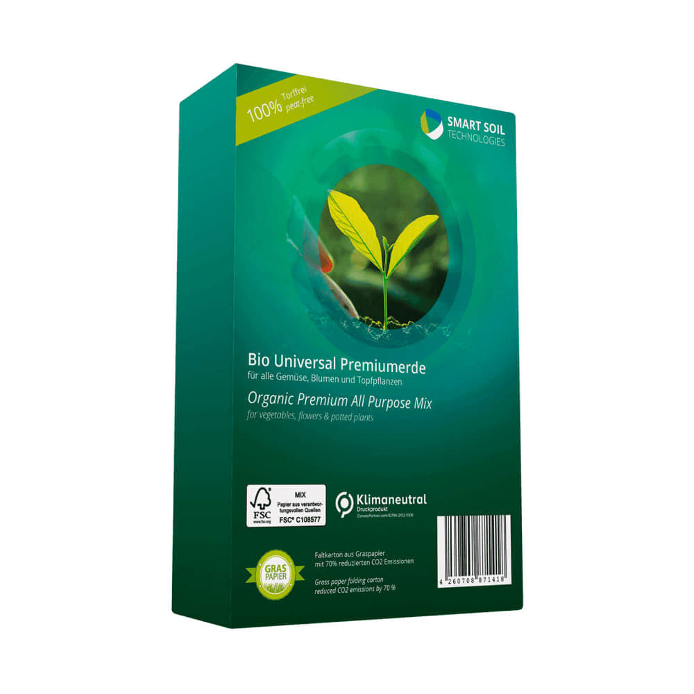 Smart Soil Bio Premiumerde für Anzucht und Aussaat 5 Liter