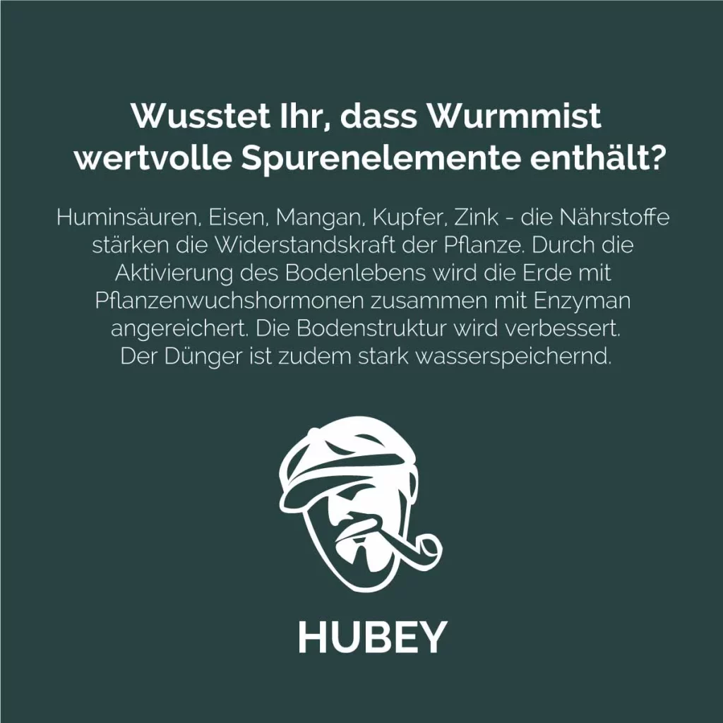 Hubey Wurmhumus 5 Liter