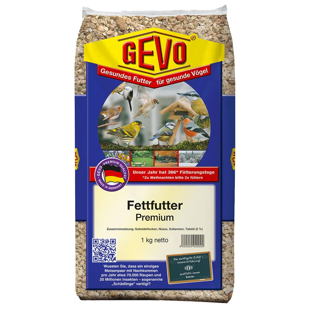 GEVO Fett- und Weichfutter Premium 1 kg