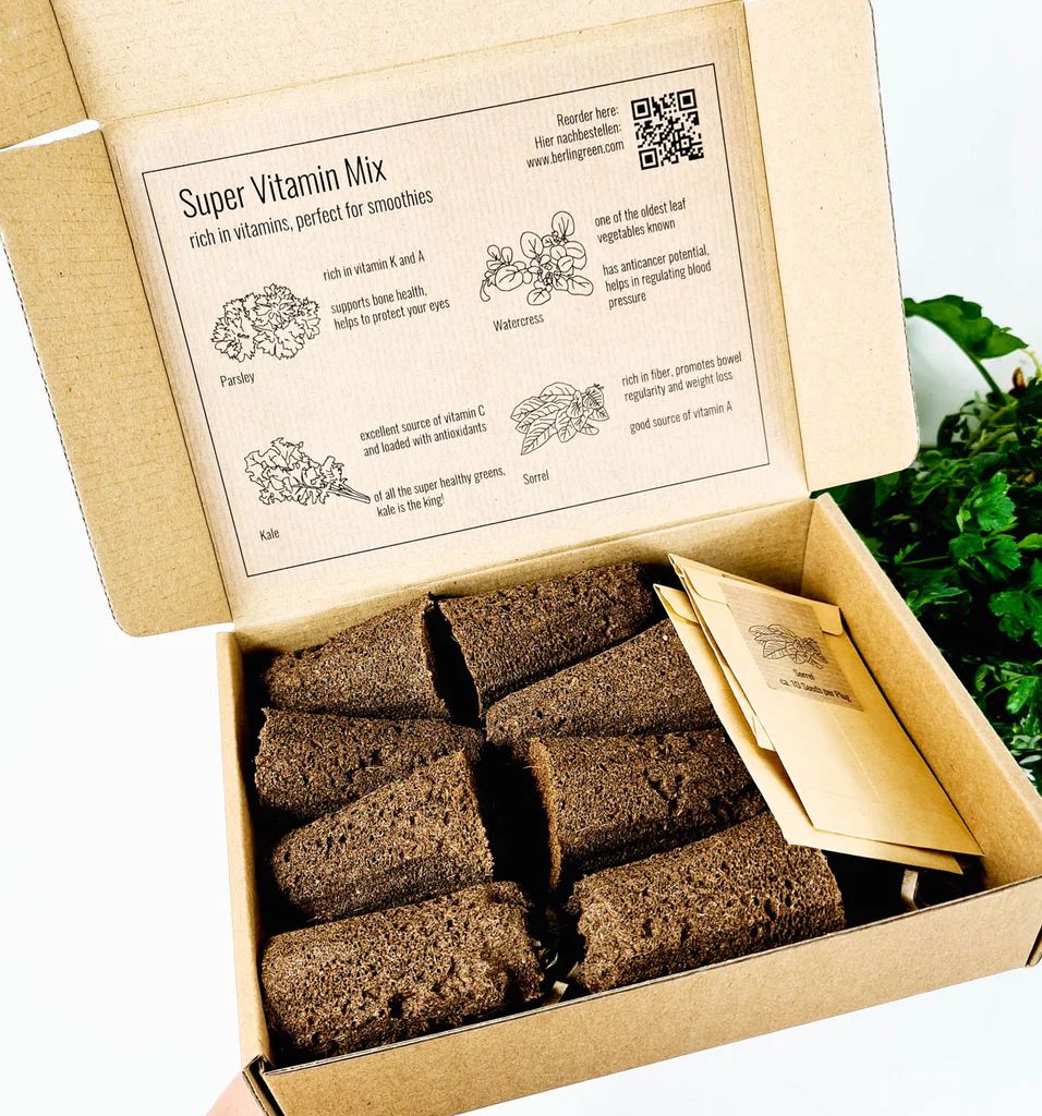 BerlinGreen PlantPlugs Super-Vitamin-Mix 8er-Pack
