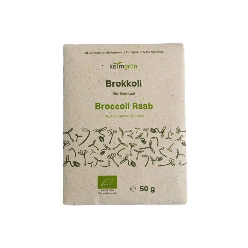 KeimGrün Bio-Keimsaat Brokkoli 50 g