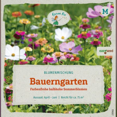 Grüne Fee Bauerngarten Farbenfrohe Sommerblumenmischung 0.3 kg
