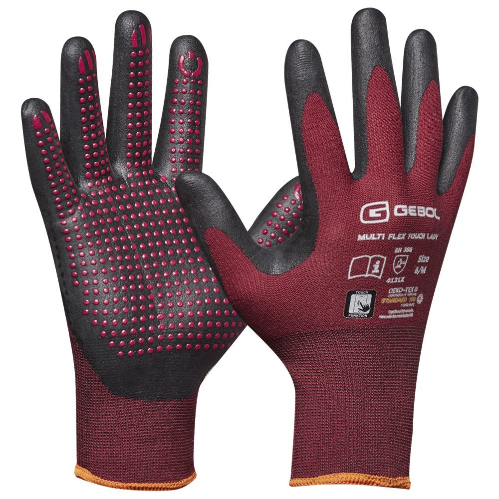 Gebol Handschuh Multi Flex Touch Lady Gr. 6