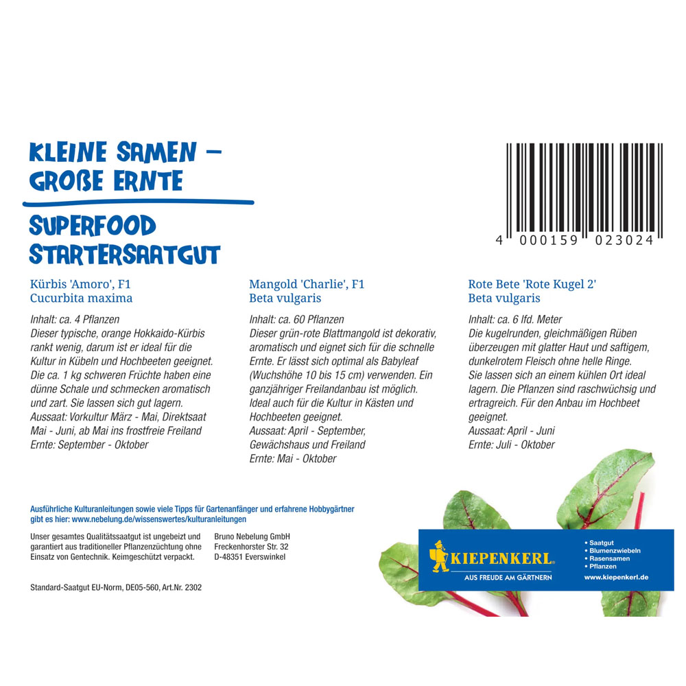 Kiepenkerl Superfood – Gemüsepower für Dich